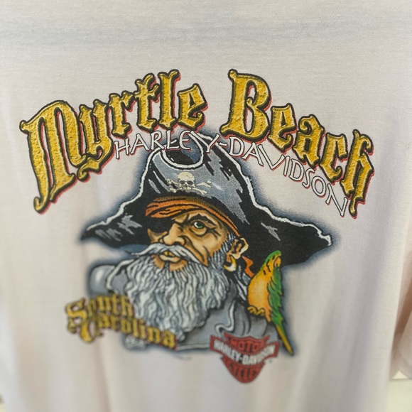 Y2K Harley-Davidson T-shirt Myrtle Beach - Picture 4 of 5